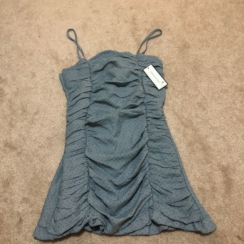 New mini polka dot dress